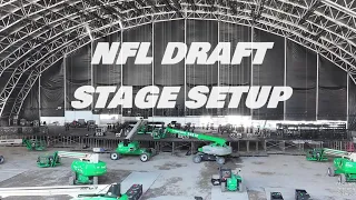 NFL Draft Theatre Setup 360 | Downtown Detroit