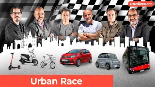 URBAN RACE | ¿Qué vehículo es mejor para la ciudad? | coches.net