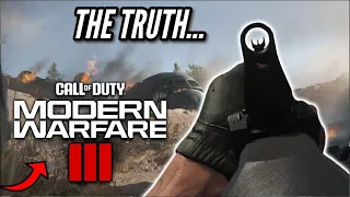 The Reality Of Modern Warfare 3 That Youtubers Don't Show You...