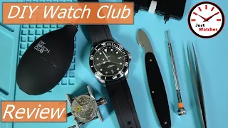 DIY Watch Club - NH72 Dive Watch Sapphire Dial #DIYWatchClub #watchmaking #watchreview