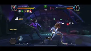 MCoC Kate Bishop vs Photon on node 47 (power efficiency, missing in action)