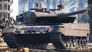 German Main Battle Tank Leopard 2A6 Gameplay || War Thunder