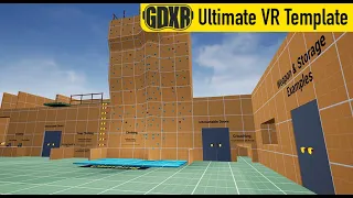 GDXR Ultimate VR Template | Unreal Engine 5.1+ | Overview/Trailer