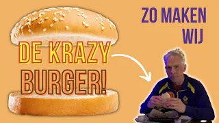 Zo maken wij de KRAZY BURGER bij Krazy Kangaroo!