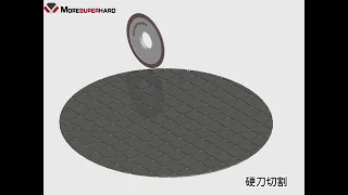 Semi-conductive silicon wafer grinding and processing