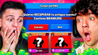 RECUPERO MI CUENTA PERDIDA DE BRAWL STARS *MUY VALIOSA* con AMPETERBY7