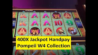 Jackpot Handpay on First Spin Super Game! Pompeii and Buffalo Wonder 4 Collection