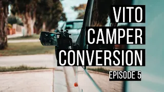 Mercedes Vito Camper #vanlife Conversion Episode 5 - Alarm System and LED Light Bar Upgrade