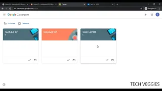 Google Classroom: Making a Copy or Duplicate of a Class | Tech Veggies