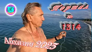 #Абхазия2023 🌴 22 мая❗Выпуск №1314❗ Погода от Серого Волка🌡вчера +25°🌡ночью +16°🐬море +17,5°