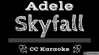 Adele • SkyFall (CC) [Karaoke Instrumental Lyrics]