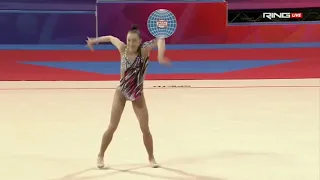 IKROMOVA Takhmina (UZB) BALL EF 34,05 - WC Sofia 2024