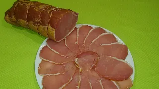 БАЛЫК НЕ ПОКУПАЮ  DIY delicacy Raw smoked tenderloin Carbonade