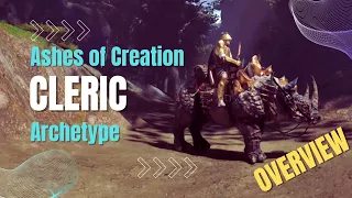 Ashes of Creation - Cleric Archetype - SPELLS  & GAMEPLAY Preview