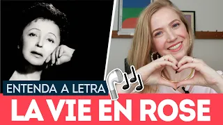 Entenda a letra de LA VIE EN ROSE (Edith Piaf) | Francês com música