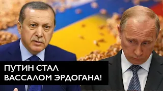 Эрдоган обыграл путина: россия вернулась в зерновую сделку.