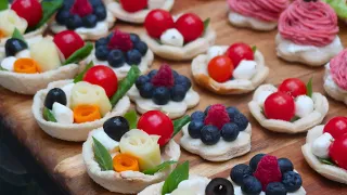 3 CANAPÉS RECIPES with Toasted Bread for your Party | Easy and Delicious | BlueMoon Table