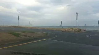 False Bay coastline after a weather front rolled through Cape Town