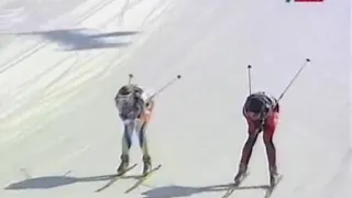 2005 02 25 Чемпионат мира Оберстдорф лыжные гонки командный спринт 6х0,9 км жещины свободный стиль