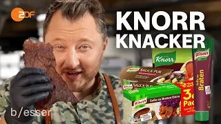 Fleischpulver Festival: Sebastian entlarvt Bratensauce von Knorr | Tricks der Lebensmittelindustrie