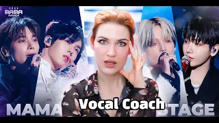 MAMA 2023 Group Stages: Great or total Flop? | Vocal Coach Reaction to TXT, RIIZE, ZB1, Le Sserafim