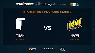 Titan vs Navi - Map 2 - Dust 2 (SL i-League StarSeries XIV)