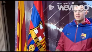 COUTINHO FIRST DAY AS BARCELONA PLAYER! (COUTINHO REACTION)