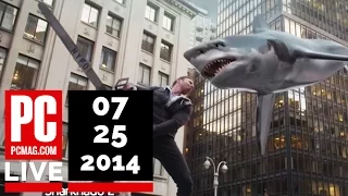 PCMag Live 07/25/14: Google X Genetics & Sharknado 2 Light Show