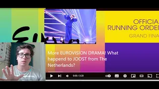 Official Running Order Grand Final ESC 2024 + music and my commentary #eurovision2024 #reaction