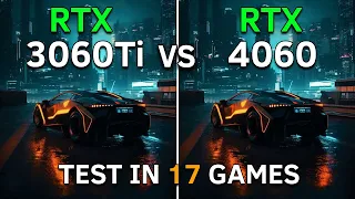 RTX 3060 Ti vs RTX 4060 | Test In 17 Games at 1080p | 2023