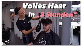 Volles Haar in 2 Stunden ✌🏻 mein neues Haarsystem ( Lace )  by @OCHairsystems 🔥