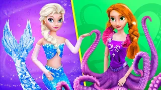 ¡Anna y Elsa son Sirenas! / 10 DIYs de Frozen