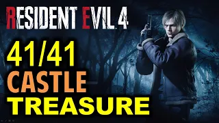 Castle: All 41 Treasures Locations Guide | Resident Evil 4 Remake