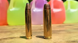 350 Legend vs 450 Bushmaster - How Many Milk Jugs???