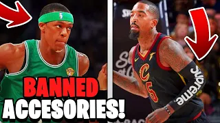 10 BANNED Accessories in The NBA! (SHOCKING)