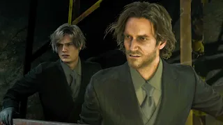 Leon & Luis in Black Suit - Resident Evil 4 Remake