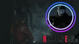 Rresident evil 2 remake ; лысый в шляпе !