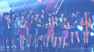 [HD Fancam] 171001 Ending Finale - Girl Groups Interactions @ Fandom School KMF 2017