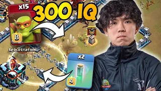 KLAUS USED INVISIBILITY ON SNEAKY GOBLINS?! 300 IQ PRO PLAY! | Clash of Clans eSports