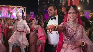 Bride & Groom Wedding Entry Dance Performance ❤️ #jayushiforever | Indian Dance