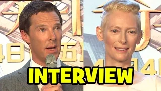 DOCTOR STRANGE Cast Interview - Benedict Cumberbatch, Tilda Swinton & Scott Derrickson