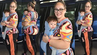 Yuvraj Singh's Wife Hazel Keech looks unrecognizable after her unbelievable Weight Gain with her Son