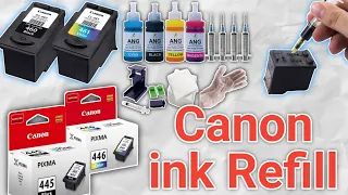 How to Refill canon 440 & 441 ink cartridges.Canon ink cartridges refilling Easy Step-by-Step Guide.