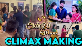 Anbe Vaa Serial Climax | Making Video | அன்பே வா | Virat | Shree Gopika | Saregama TV Shows Tamil