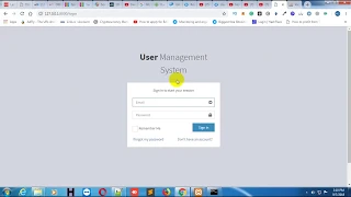 User Management System - Laravel Project || Run Laravel project || How to run any Laravel Project