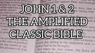 John Chapters 1 & 2 The Amplified Classic Audio Bible with Subtitles / Closed-Caption