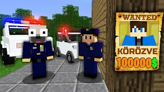 DANIT ELRABOLTÁK A ZSARUK A MINECRAFTBAN 100% KÖRÖZÉS!