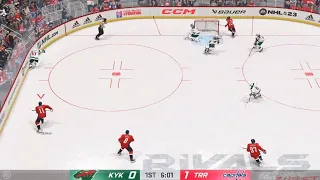 NHL 23 Вытащил сложный матч против Топа!!!