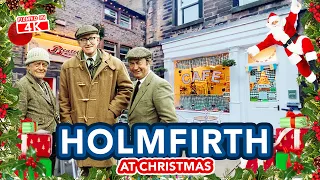 HOLMFIRTH AT CHRISTMAS - Last Of The Summer Wine Filming Location Town