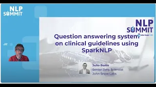 Automated question answering about clinical guidelines